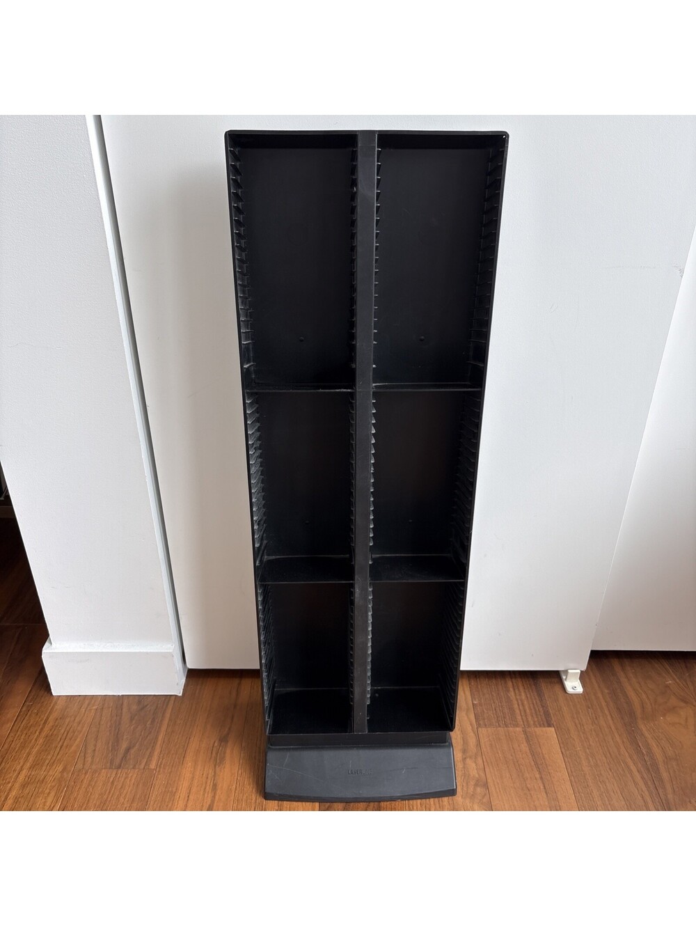 Vintage Laserline CD Tower 120 Disc Media Storage Organizer Display Rack Holder